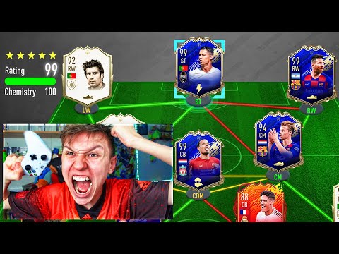 99 RATED!! - 193 RATED WORLD RECORD FUT DRAFT (FIFA 20)