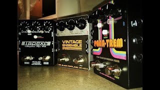 Video thumbnail for Pedal Stew - Episode 17: Mr Black Stereo Roundup - Vintage Ensemble, Tapex 2 and Pana-Trem by Tri Pedal Reviews