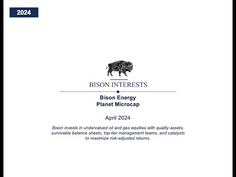 KEYNOTE: Investing in Small Cap and MicroCap Energy Stocks with Josh Young, Bison Interests