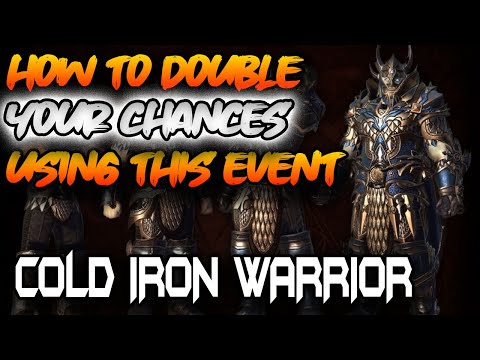 This EVENT will give x2 Chance of Getting COLD IRON WARRIOR Companion