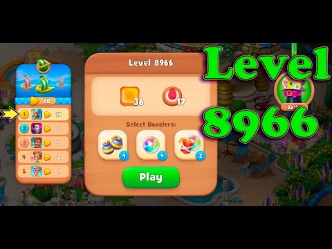 Gardenscapes level 8966