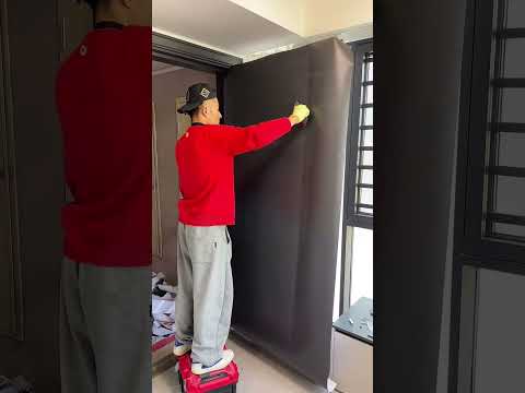 Easy-to-Use Wood Grain Stickers – Quick & Affordable Furniture Makeover part950#homedecor  #diy