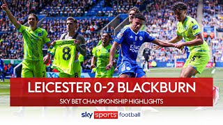 Super Sammie SAVES Blackburn 😰 | Leicester 0-2 Blackburn | Championship Highlights