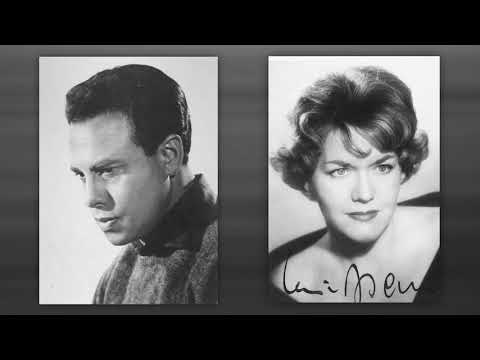 G.London & L.Rysanek - "Ciel, mio padre!" in German (Aida) LIVE 1955