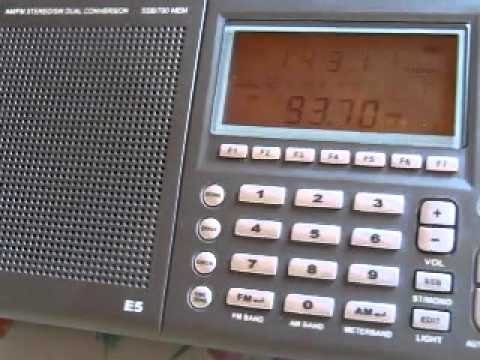 FM DX: BBC Radio 4 on 93.7 MHz received in Germany (800 km Tropo)