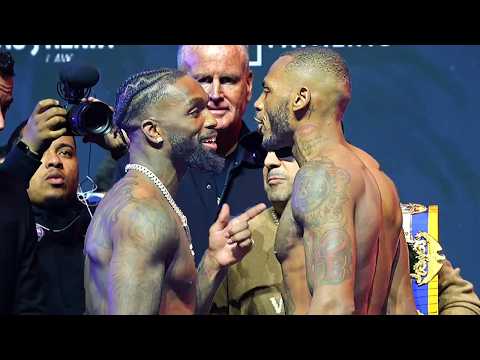 Frank Martin vs Nahir Albright - HEATED FULL Weigh in & Face Off Video