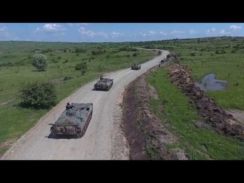 NOBLE JUMP 17 - Polish military fighting vehicles in Romania
