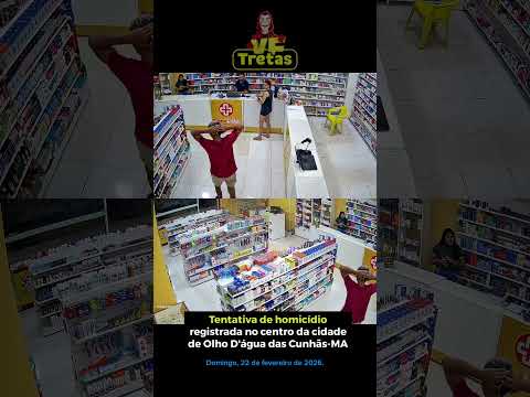 Tentativa de Homicídi0 em Olho D’Água das Cunhãs, Maranhão 😬