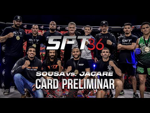CARD PRELIMINAR | SFT 36 | SOUSA vs JACARÉ
