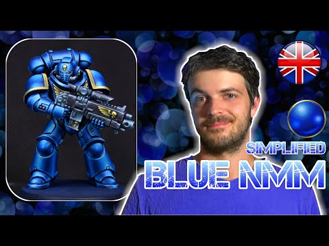 How to paint Space Marines in Blue NMM