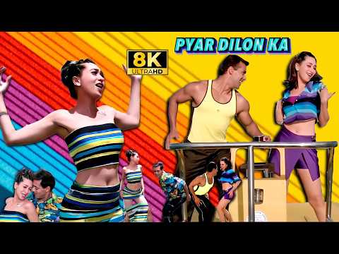 Pyar Dilon Ka Mela Hai 8K Full Video Song | 90 Hits | Salman Khan, Karisma | Alka Yagnik, Sonu Nigam
