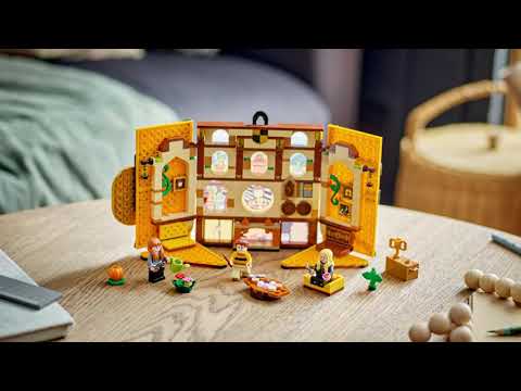 Конструктор LEGO Harry Potter Флаг общежития Гаффелпаф 313 деталей (76412)
