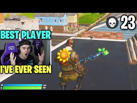 The BEST PLAYER I've ever SPECTATED on Fortnite...
