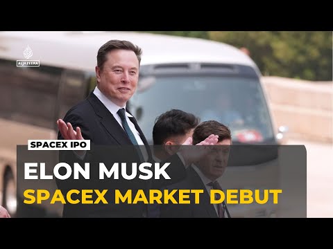 SpaceX goes public in largest ever IPO: Elon Musk's company raises $75b in share placement