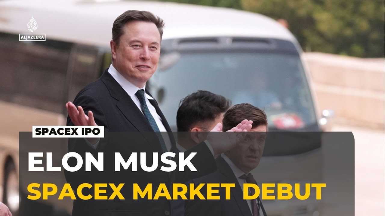 SpaceX goes public in largest ever IPO: Elon Musk's company raises $75b in share placement