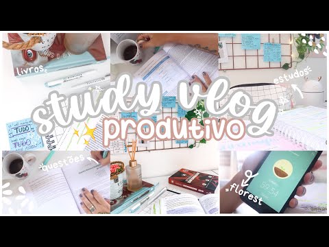 STUDY VLOG PRODUTIVO | TCC, florest, dicas de estudo e muitas questões