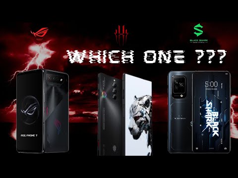 Asus ROG Phone 7 vs Nubia Redmagic 8s Pro vs Black Shark 5 Pro