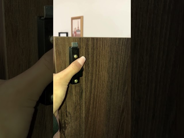 Armário para Escritório 2 Portas Charuto/Preto - Artany Móveis