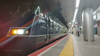 WEST EXPRESS銀河　大阪駅地下ホーム発車
