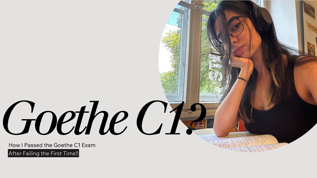 How I Passed the Goethe C1 Exam After Failing the First Time! I General language learning TIPPS