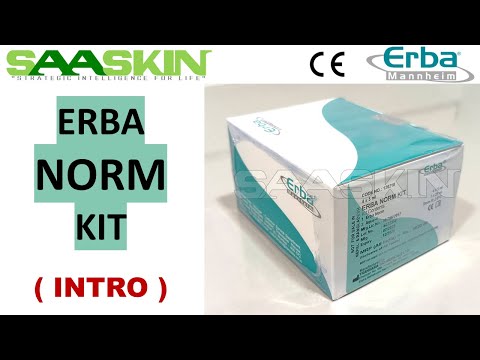 Erba Mannheim NORM Kit | INTRO | Reagent Kits | #120218 #120219 | Medical Analyzer |