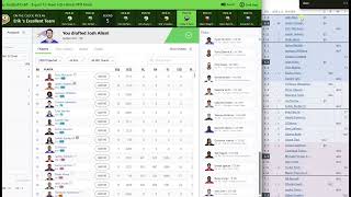 Hold-My-BeerSheets -- Mock Draft Demonstration: Applying the Free Static Sheets with ADP Referencing