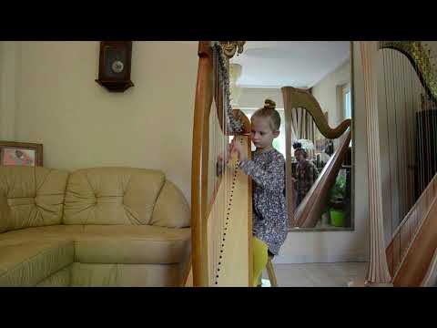 TREPAK Peter Illych Tshcaikovsky - The little harp princess, HARMATH Kornélia 6 years old