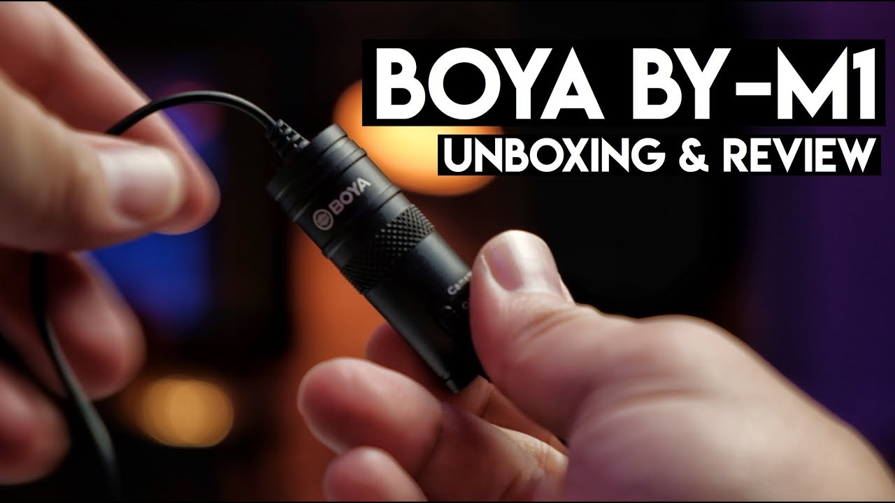 BY-M1  Unboxing and Full Review + Mic Test