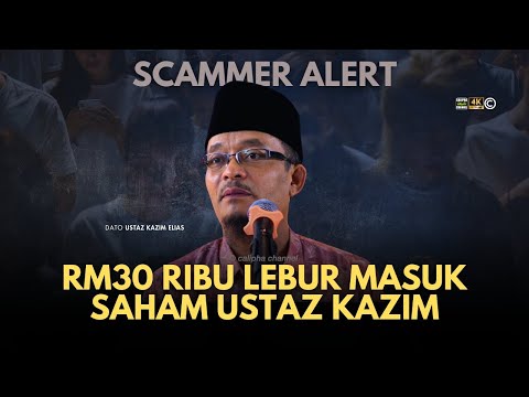 DATO USTAZ KAZIM ELIAS  -  RM30 RIBU LEBUR PELABURAN USTAZ KAZIM