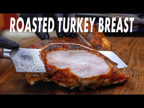 Roasted Turkey Breast For Thanksgiving - Brined And Glazed - Juicy & Delicious