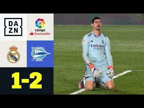 Real patzt! Joselu bestraft Courtois-Blackout: Real Madrid - Alaves 1:2 | LaLiga | DAZN Highlights