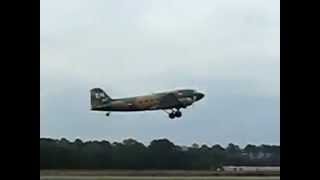 preview picture of video 'AC-47 take-off, Rome Ga. Sept 2012 airshow'