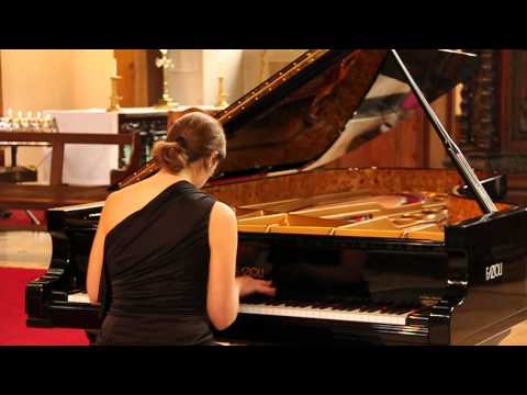 Prelude, Chorale & Fugue by César Franck (part 1). Pianist: Nadine André