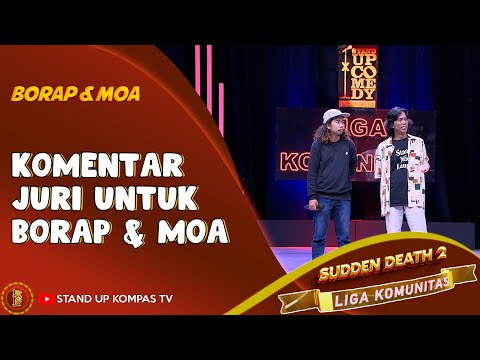 Komentar Juri untuk Borap dan Moa Pakai Bahasa Inggris, Pak Moa Gak Ngerti! | SUCI Liga Komunitas