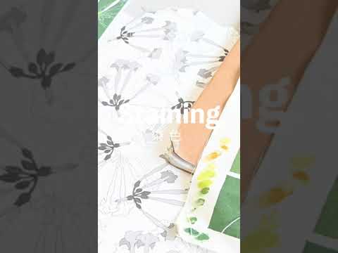 染色　デザイン専攻　#shorts