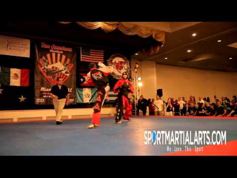 Josh Horwege v Jerry Hamilton - 30+ WKF Fighting Semi-Finals - 2013 Pan American Internationals