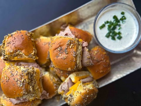 Hawaiian Roll Roast Beef Sliders