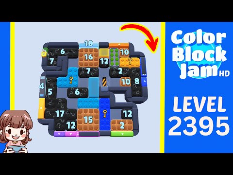 Color Block Jam Level 1485 (2395) Solution Walkthrough