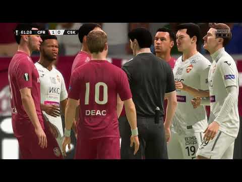 CFR 1907 CLUJ vs CSKA MOSCOW  UEFA EUROPA LEAUGUE FIFA21