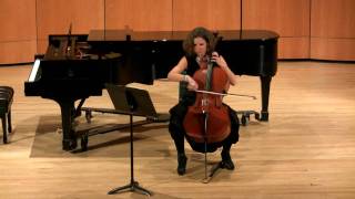 Josephine van Lier - Bach Cello Suite No 1 - Prelude