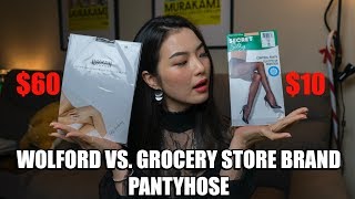 Wolford Pantyhose VS. $10 Pantyhose | Are Expensive Pantyhose Worth It?