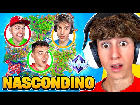 NASCONDINO tra YOUTUBERS in TUTTA la NUOVA MAPPA su Fortnite ITA Season 2 Capitolo 6!! *ESTREMO*