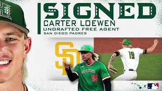 From 87-90 to 91-95 MPH and Pro Ball | Carter Loewen