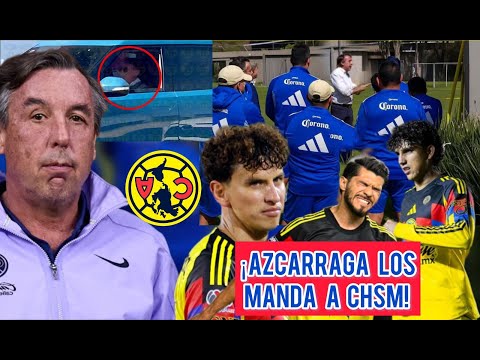 The boss exploded! He gave a dressing-down and cleaned house at Club América after their loss to ...