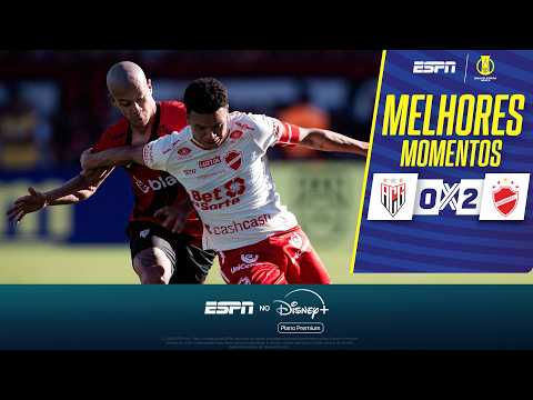 Gols e lances de Atlético-GO x Vila Nova-GO