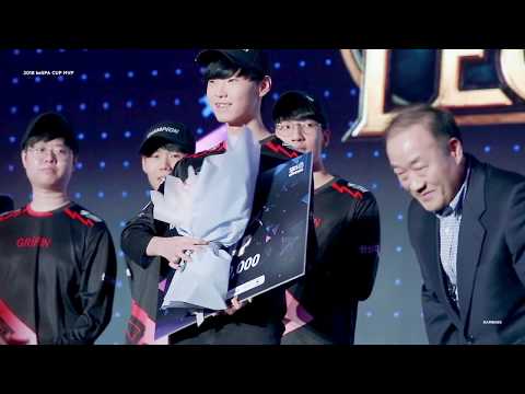 2018 KeSPA CUP MVP GRIFFIN CHOVY (fan cam)