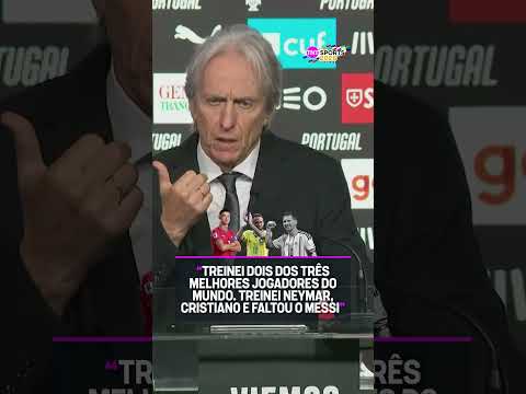 JORGE JESUS ENCHEU A BOLA DO NEYMAR TAMBÉM! 🤝🇵🇹 #shorts