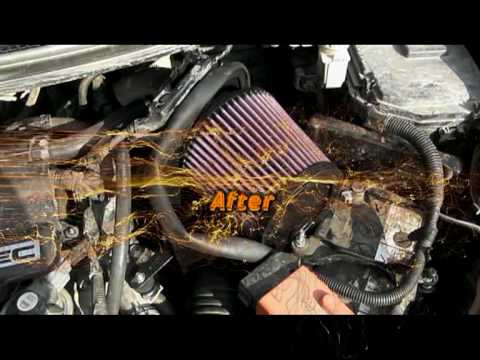 upgrade Honda Civic 5D FK2 R18A2 Air Intake K&N Typhoon 69-1013TS .mpg