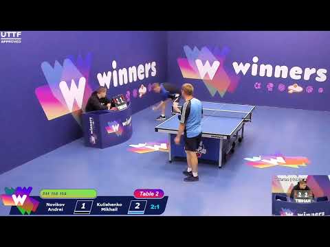 WINners CUP table 2  05.09 Novikov Andrei - Kulishenko Mikhail   12:00