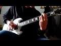 Pentagram - Walk In The Blue Light (guitar cover + solo)